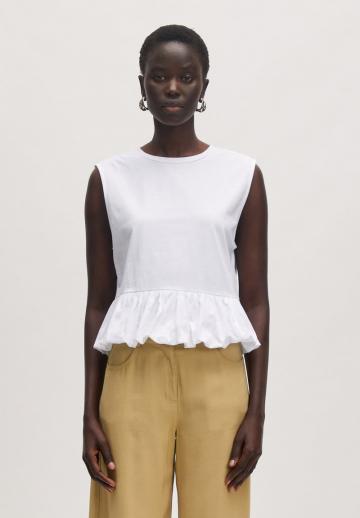 Блузка без рукавов