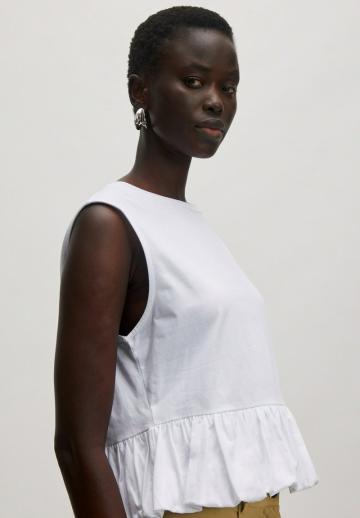 Блузка без рукавов