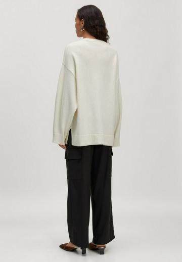 Длинный пуловер