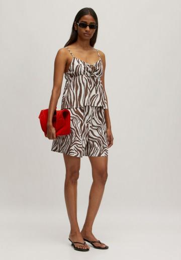 Топ на бретельках