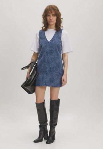 Джинсовое платье