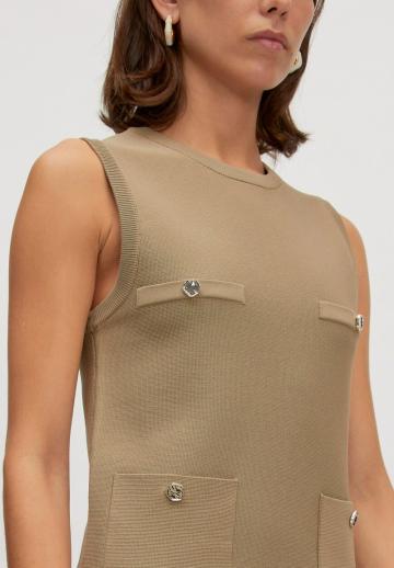 Вязаное платье