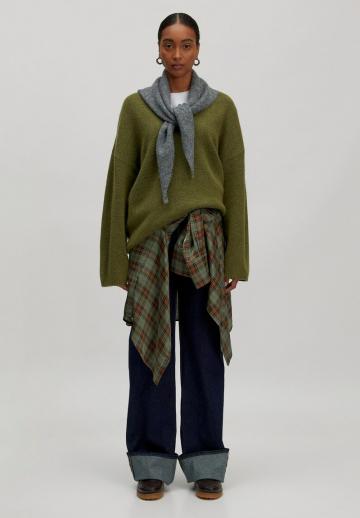 Прямые джинсы