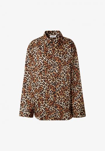 Атласная блузка