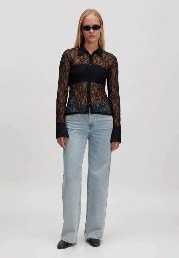Кружевная блузка