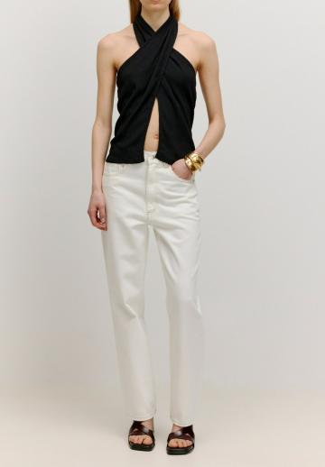 Прямые джинсы