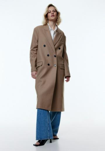 Шерстяное пальто