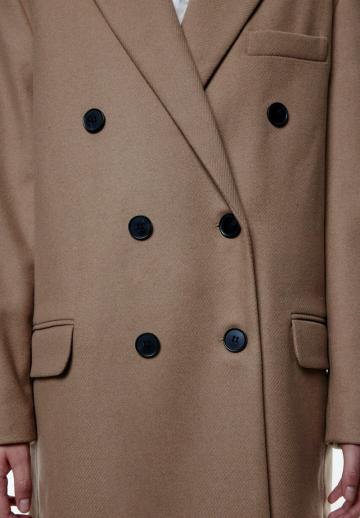 Шерстяное пальто