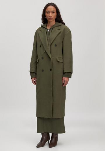 Шерстяное пальто