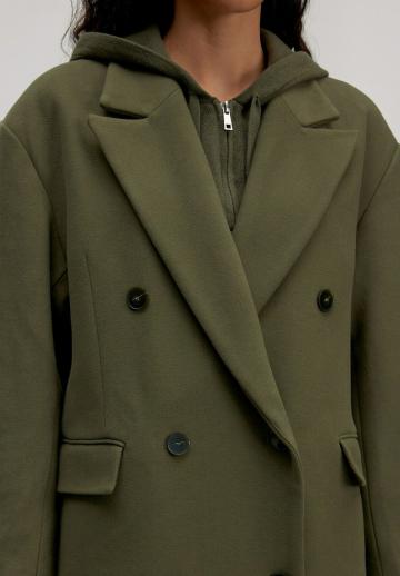 Шерстяное пальто