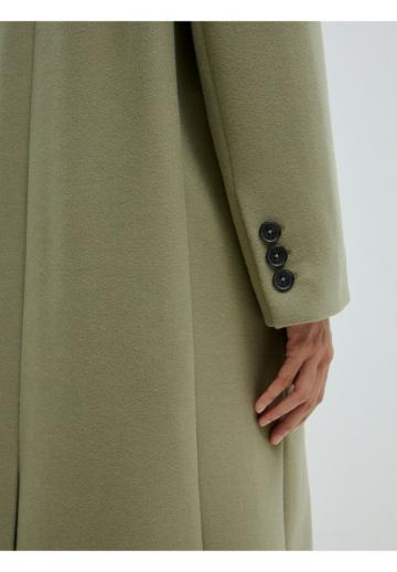 Шерстяное пальто