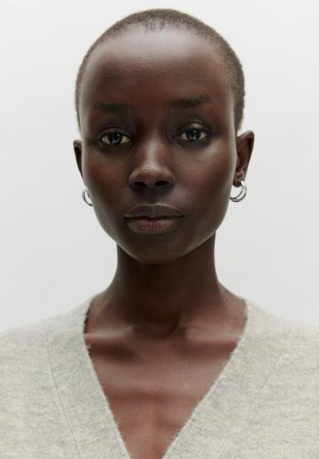 Вязаное платье