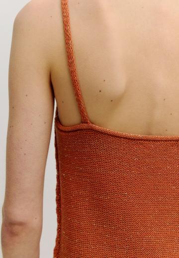 Вязаное платье