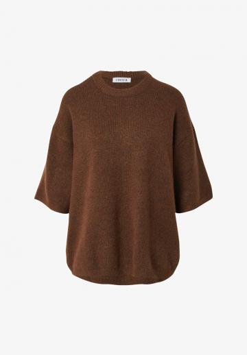 Пуловер с рукавом три четверти