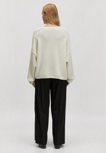 Длинный пуловер