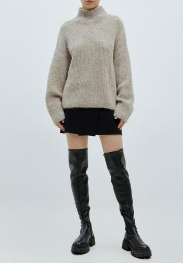 Длинный пуловер