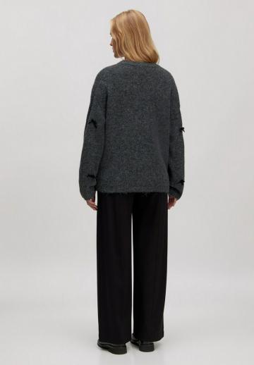 Длинный пуловер