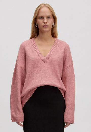 Длинный пуловер