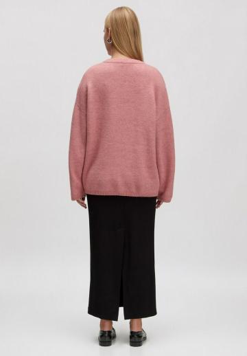 Длинный пуловер