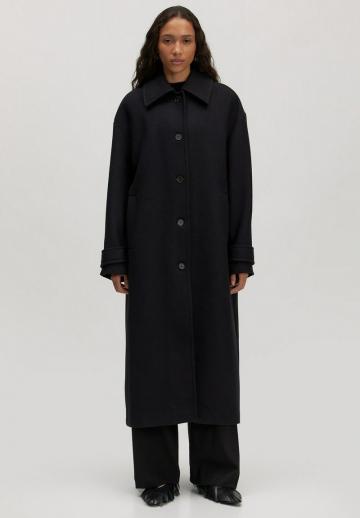 Шерстяное пальто