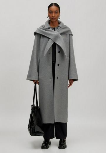 Шерстяное пальто