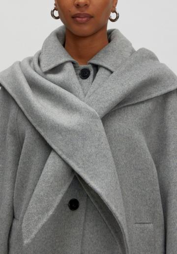 Шерстяное пальто