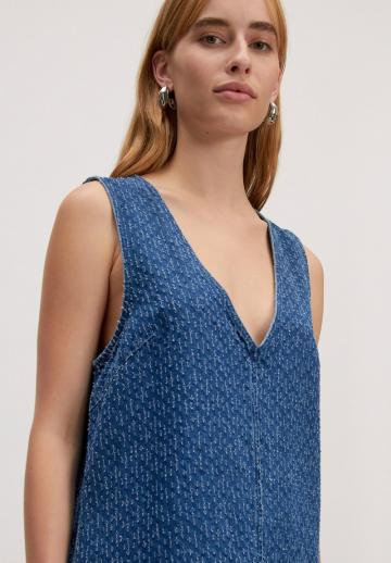 Джинсовое платье