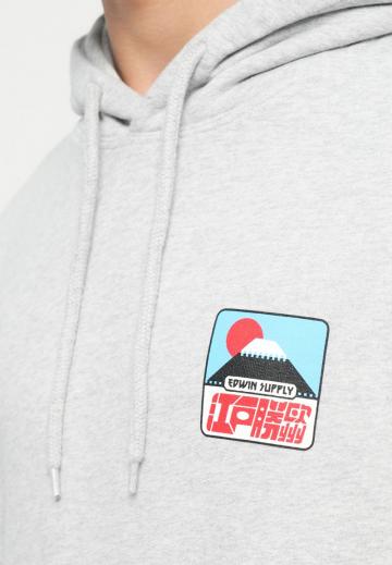 Пуловер с капюшоном