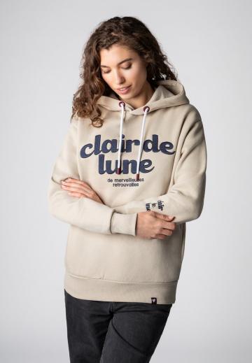 Пуловер с капюшоном