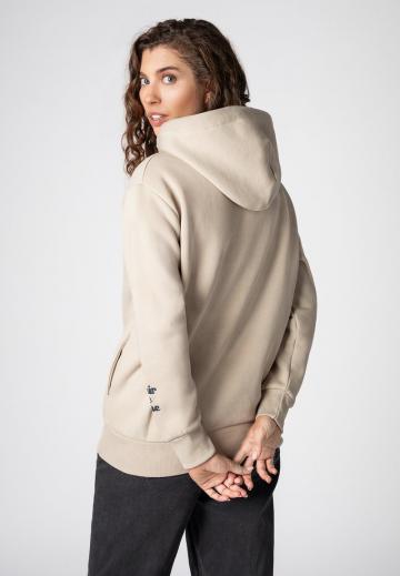 Пуловер с капюшоном