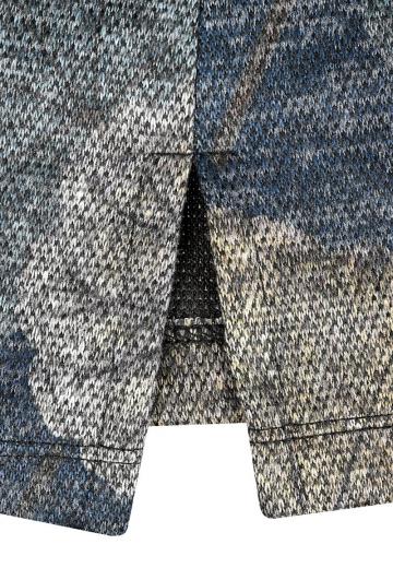 Пуловер с рукавом три четверти