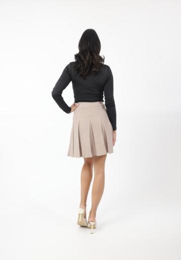 Юбка с накладными карманами