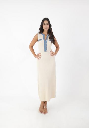 Вязаное платье