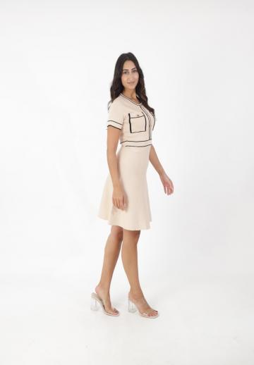 Вязаное платье