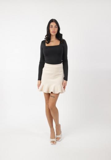 Юбка с воланами