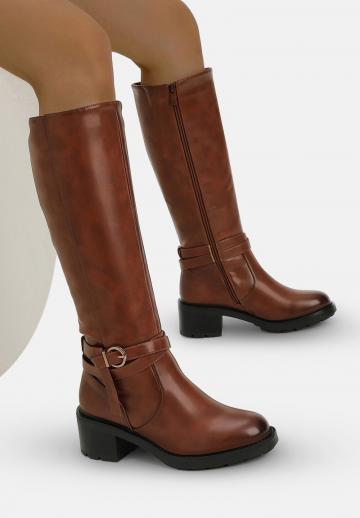 Сапоги на платформе