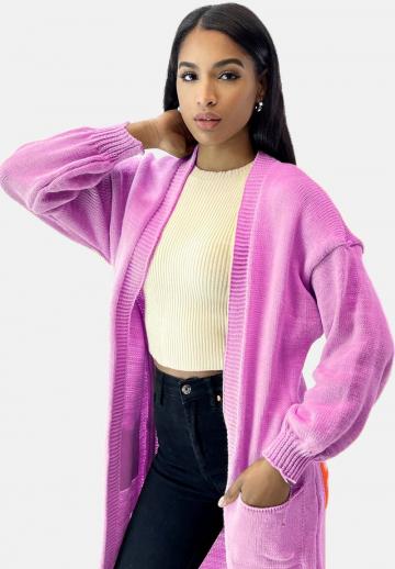 Длинный кардиган