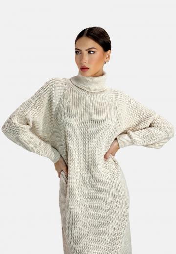 Вязаное платье