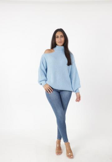 Длинный пуловер