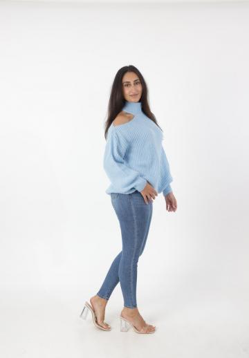 Длинный пуловер