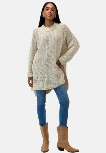 Длинный пуловер