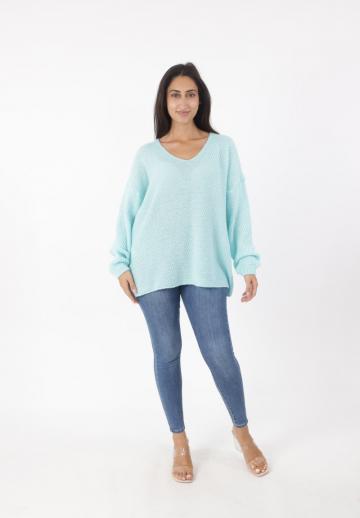 Длинный пуловер