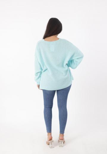 Длинный пуловер