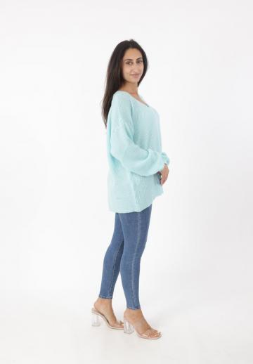 Длинный пуловер