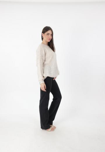 Длинный пуловер