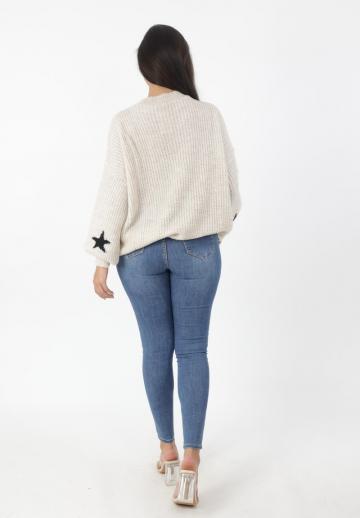 Длинный пуловер