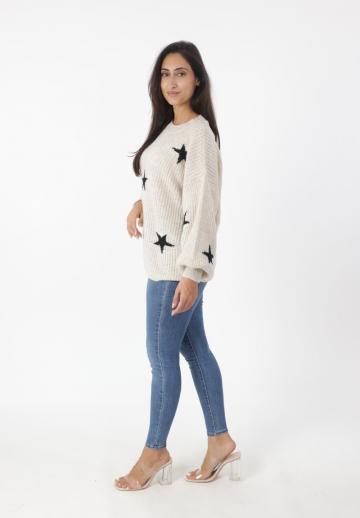 Длинный пуловер