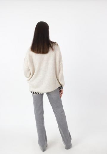 Длинный пуловер