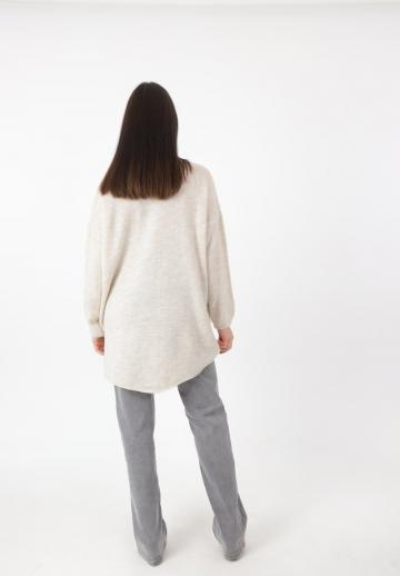 Длинный пуловер