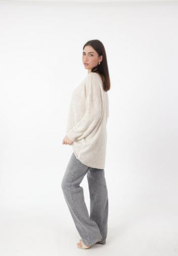 Длинный пуловер